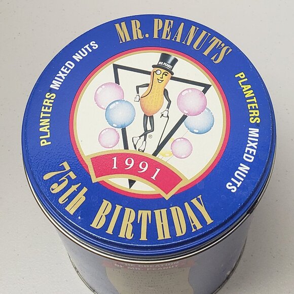 Planters Mr. Peanut 75th Anniversary Collectible Tin - Picture 3 of 6